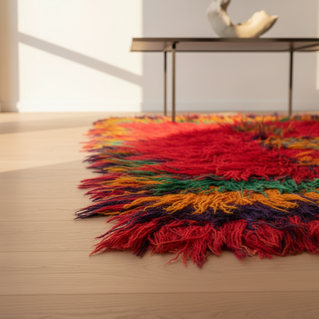 Dettaglio angolo tulu rosso