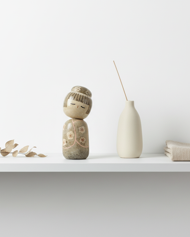 Sakura su mensola elegante