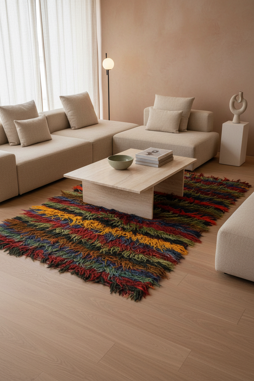 Tulu Rug in Modern Interior