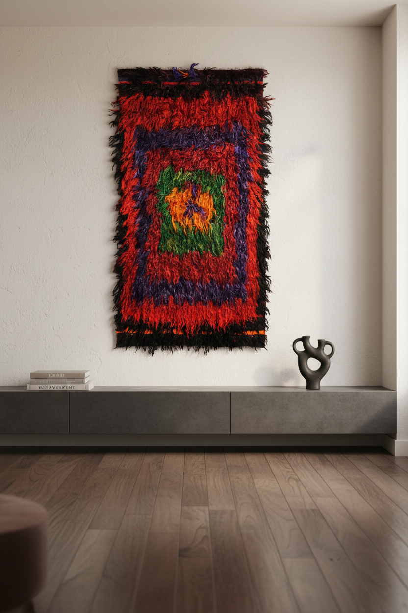 Tulu Wall Hanging in Interior Moderno